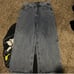 Baggy skull embroided Jeans