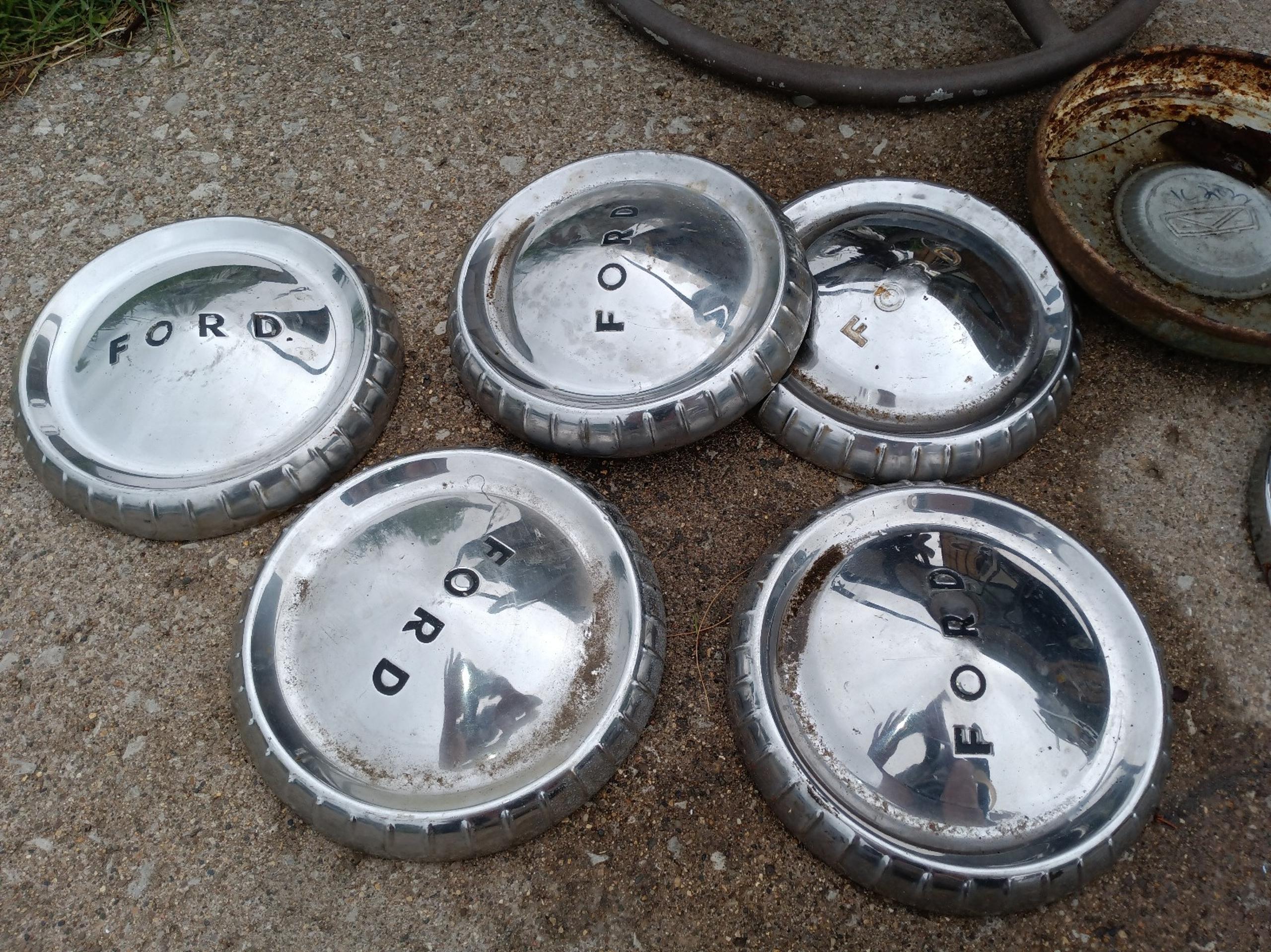 Ford dog dish hubcaps
