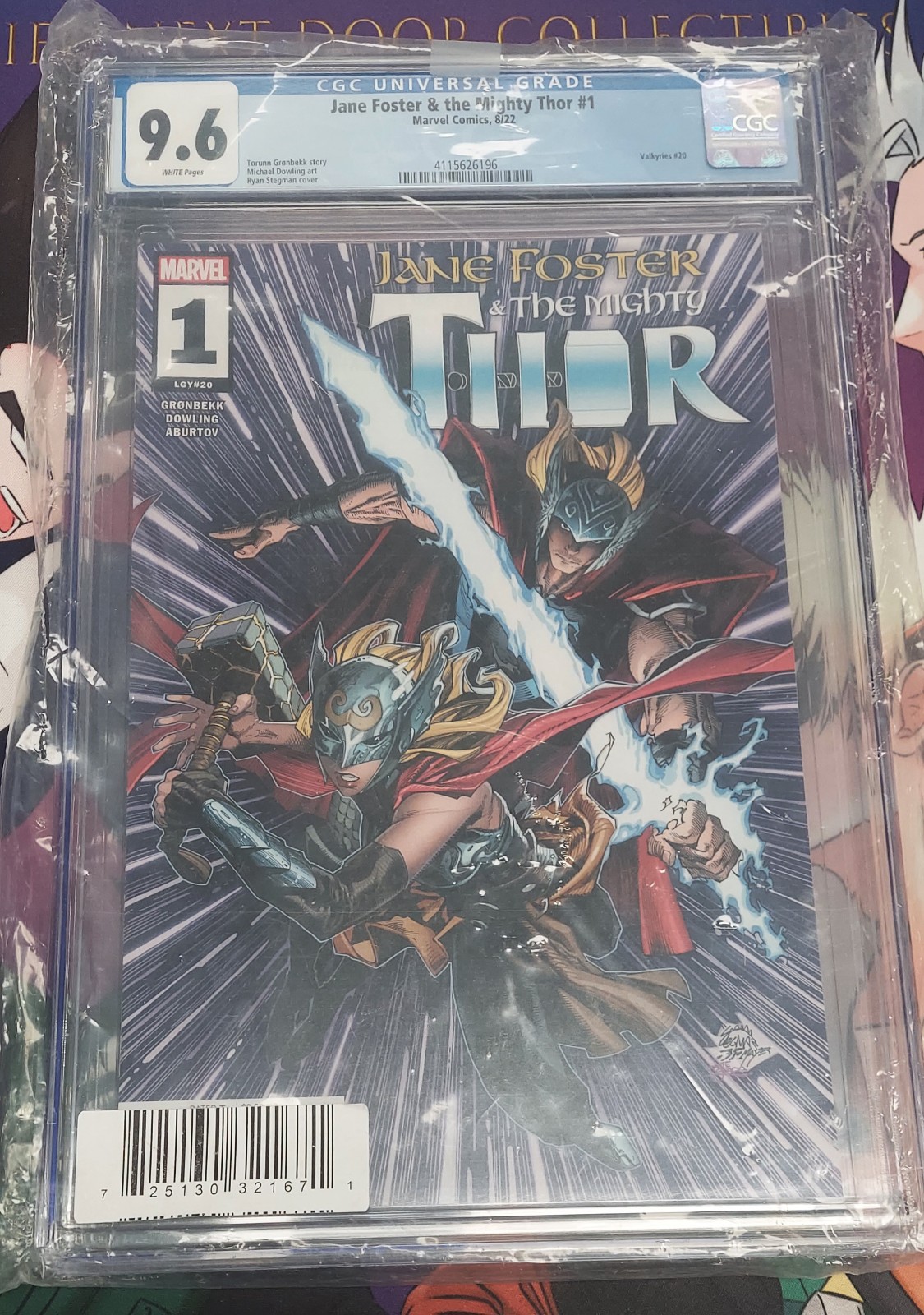 Cgc 9.6 jane foster and mighty thor #1