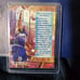 Karl Malone fleer metalized jazz nba basketball