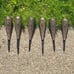 6 Pack Outdoor Garden Decorative Solar Lights with Warm Light Waterproof