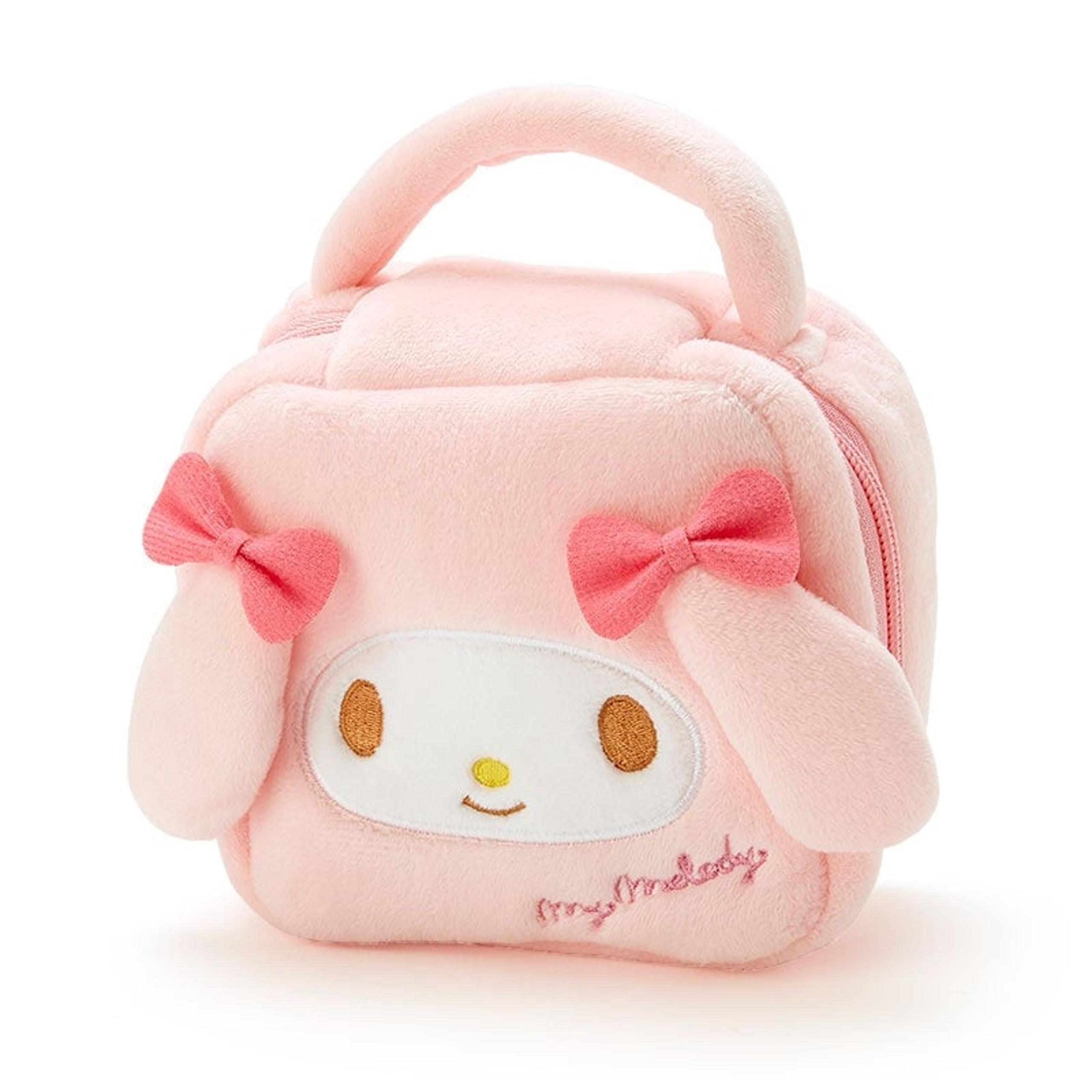 My Melody Plush Travel Pouch + FREEBIES
