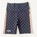 PE Nation Snap Shot Short in Charcoal M Black Checkered Bike Shorts