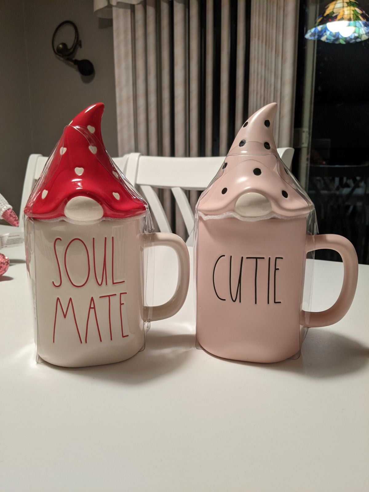 Rae Dunn Valentine's Mug Set