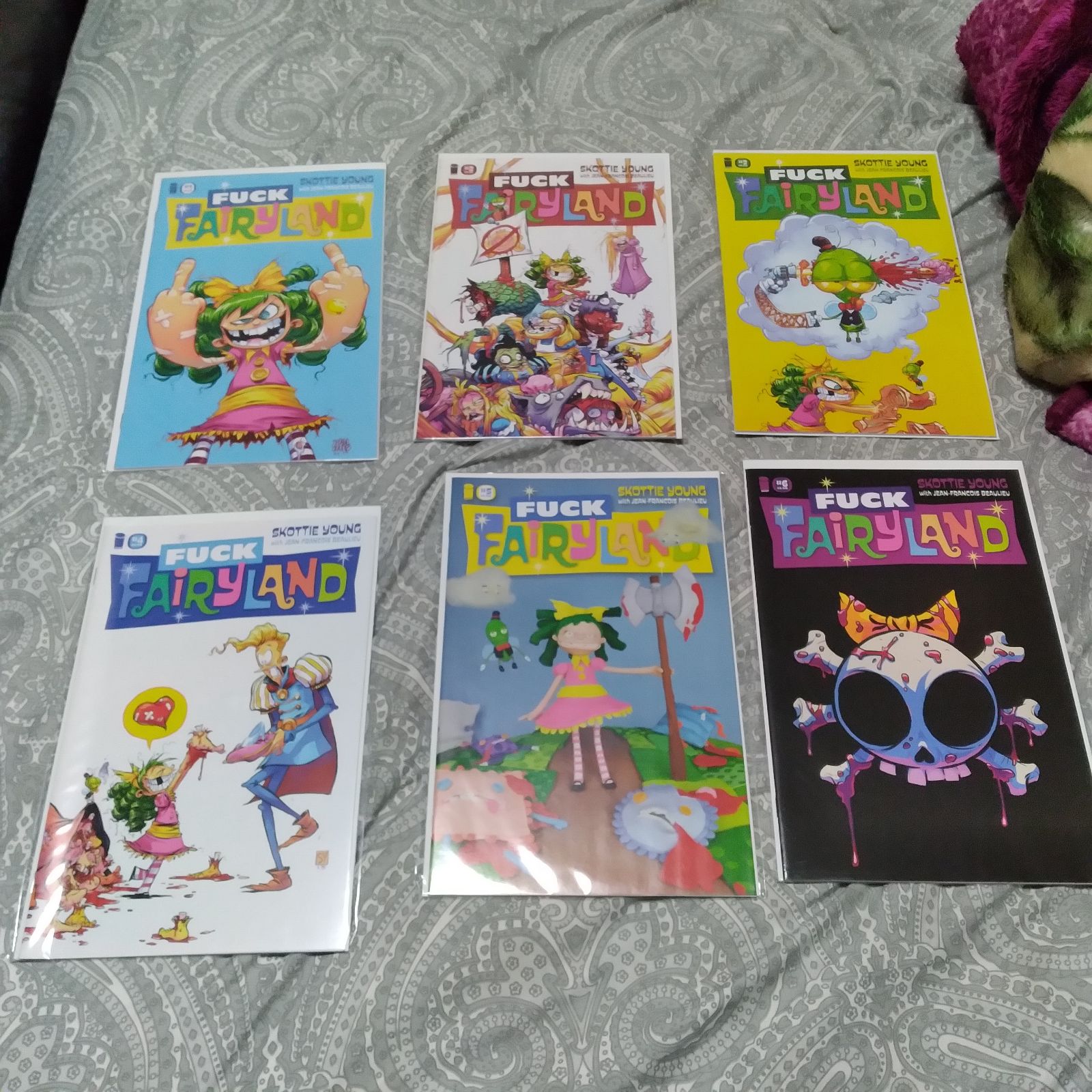 Comic Series Explicit Fairyland 1-6 all Nice