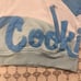 Berner Cookies Clothing Women’s Large Pullover Hoodie Embroidered Baby Blue 420