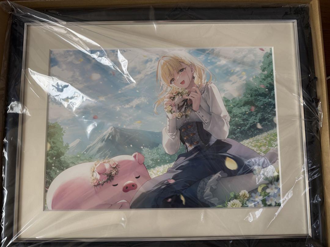 Super Dengeki Bunko Exhibition - Reproduction Artwork - Pork Liver Must Be Cooked