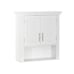 Bathroom Wall Mount Storage Medicine Cabinet with Shelf - White