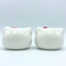 Hello Kitty Sanrio Co. Ltd. Salt & Pepper Shaker Set 2012 Pink & Red Bows NWOB