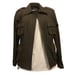 Jenadō Women’s Brown-Green Military Jack