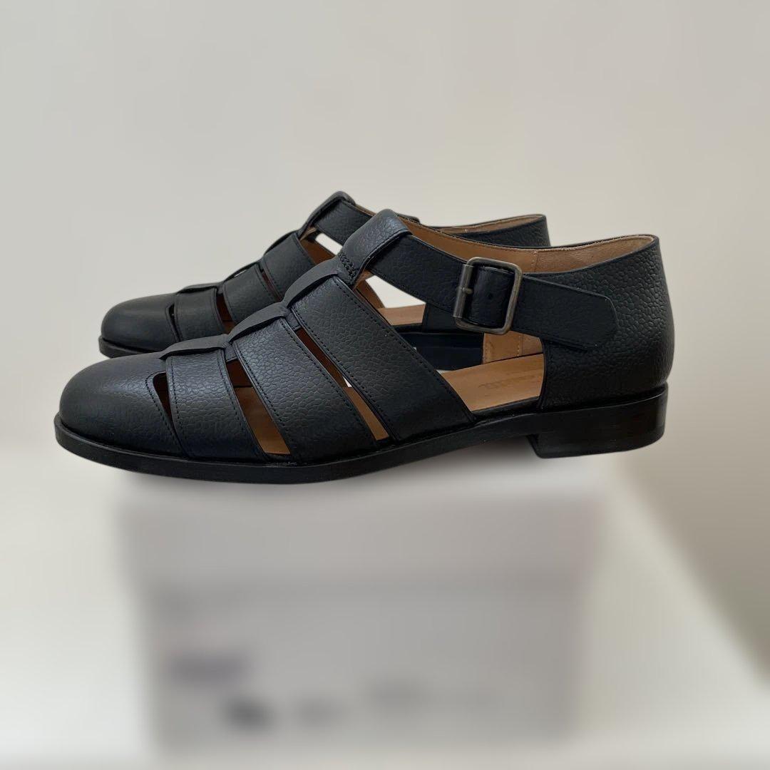 Giacometti F.lli Giacometti Gurkha Sandals Black 39 1/2 Beams