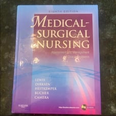 Medical Surgical Nursing Textbook
