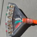 AC WORKS 30Amp 4-Prong Locking Generator Distribution Cord 1.5FT ~ New