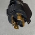 AC WORKS 30Amp 4-Prong Locking Generator Distribution Cord 1.5FT ~ New