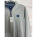 Johnnie-O Gray North Carolina Tar Heels 1/4 Zip Pullover sz Small NWT 128