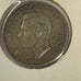 1943 AUSTRALIA - FLORIN Beautiful Toning # 058