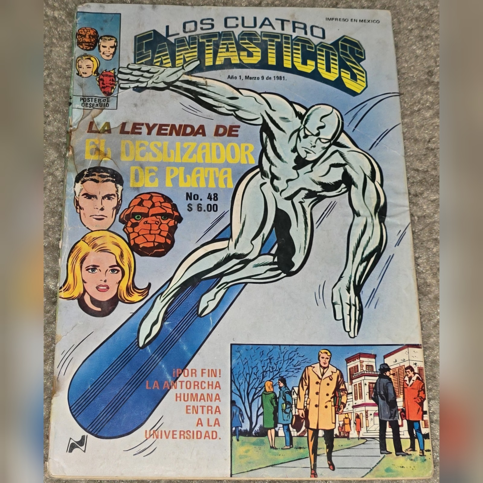 1 Rare HTF Fantastic Four 50 MX Galactus Surfer 1966 Fantasticos 48 Variant 81