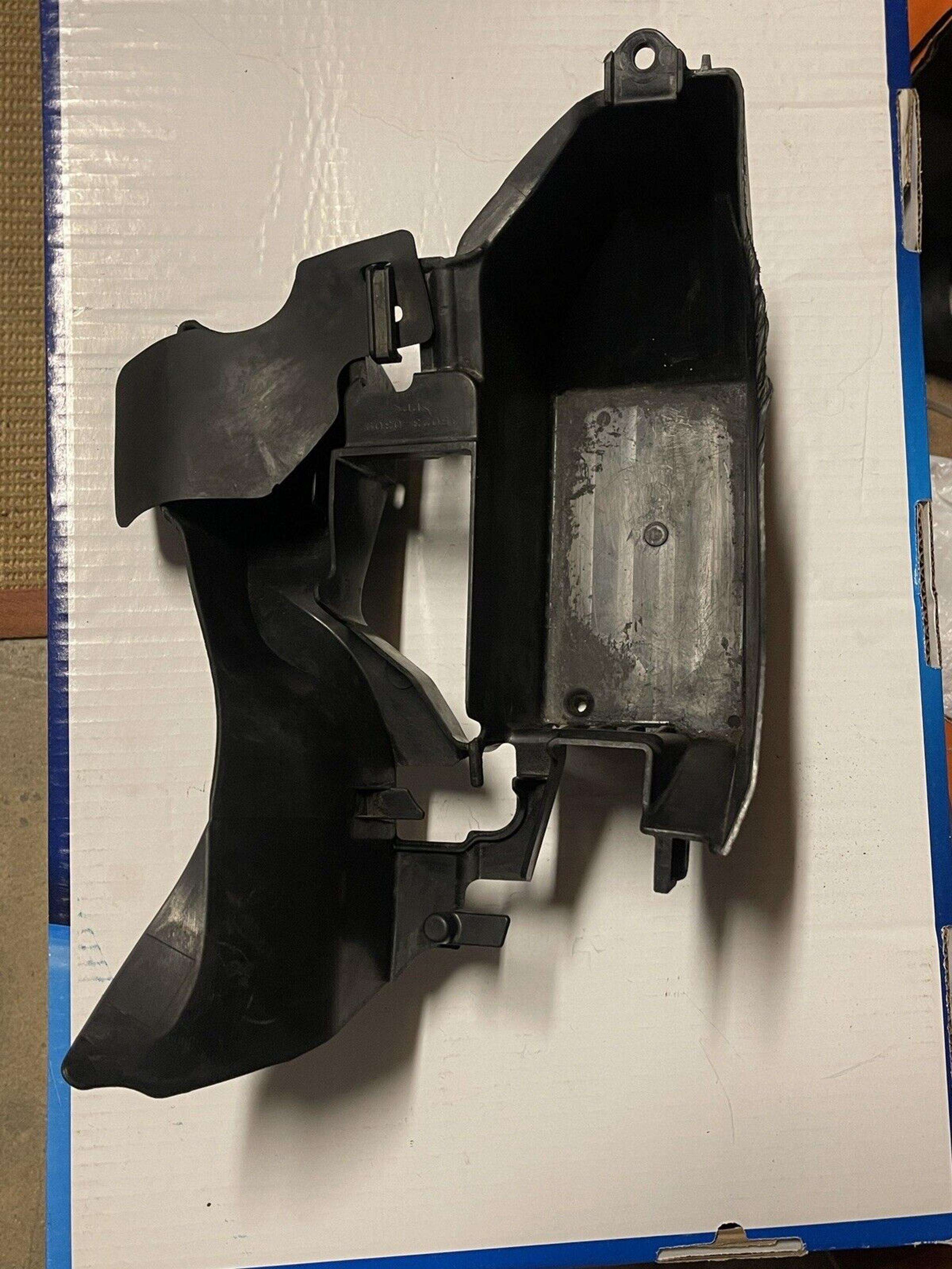 2012-2017 KAWASAKI NINJA EX650 BATTERY TRAY PLASTIC Under Seat Storage, Battery