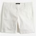 J.Crew 60 7 Stretch Chino Short White Size 4 H5809