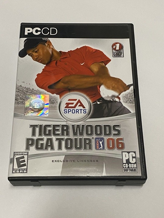 Tiger Woods PGA Tour 06 (PC 2006) PC Computer Game Complete 3 Discs Untested Tiger Woods PGA Tour 06 (PC 2006) PC Computer Game Complete 3 Discs Untested