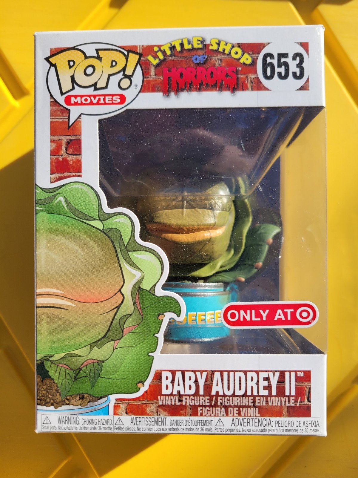 Funko pop Baby Audrey II little shop of horrors target exclusive