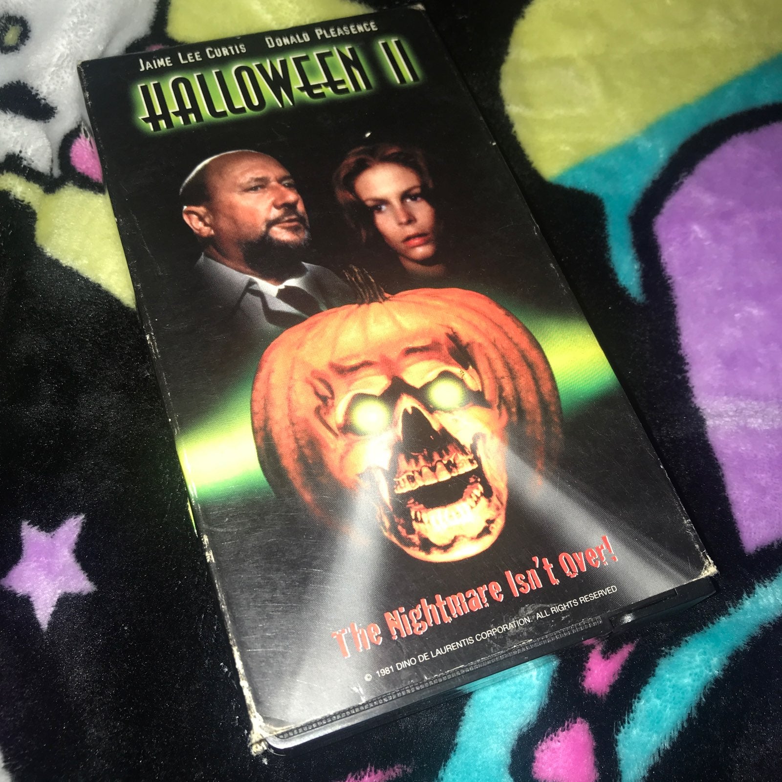 Halloween 2 vhs horror movie film