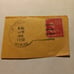 1940's vintage postal stamps with post mark