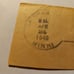 1940's vintage postal stamps with post mark
