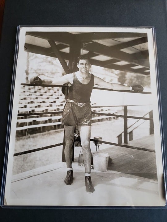 1934 Max Schmeling The Black Uhlan of the Rhine Press Photo Boxing HOFer