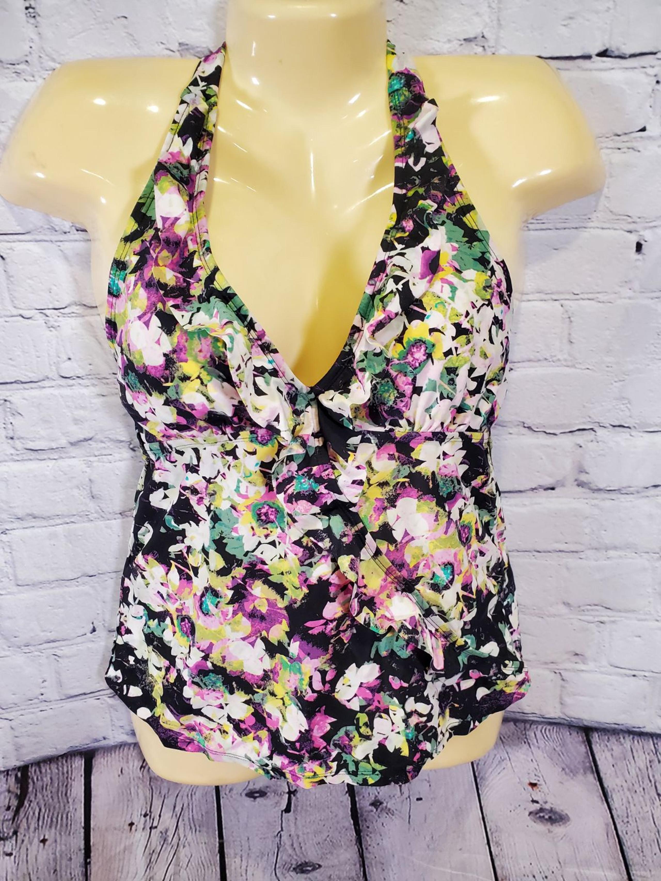 Assets by Sara Blakely Sz Med Swim Tankini