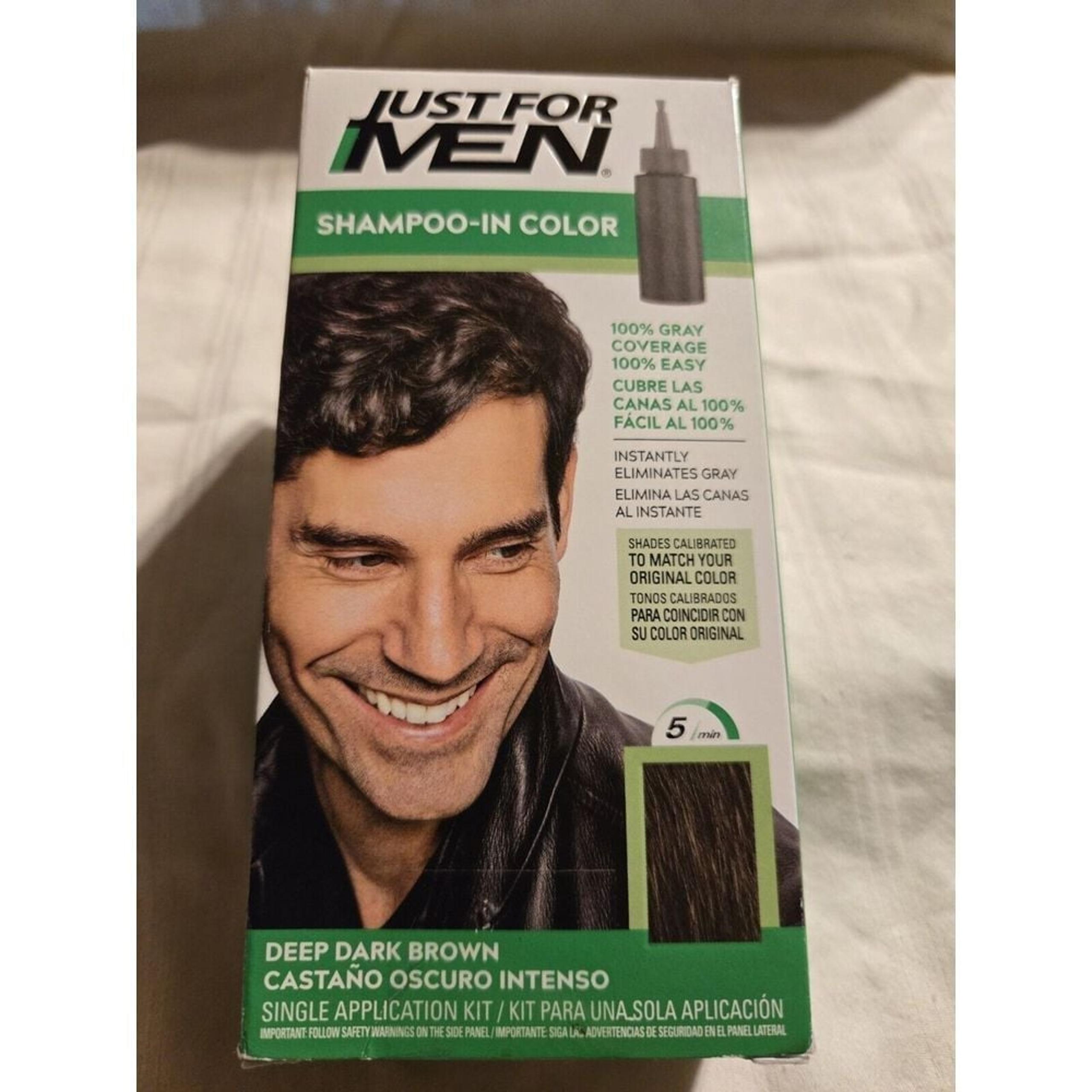 Shampoo-In Color (Formerly Original Formula), Mens Hair Color Keratin New H-46