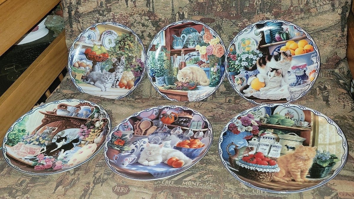 100% fit guarantee Bradford Exchange 6 of Lot ~ Moments Country Warm ~ Plates Collector Cat Vintage & collectibles 100% fit guarantee Bradford Exchange 6 of Lot ~ Moments Country Warm ~ Plates Collector Cat Vintage & collectibles