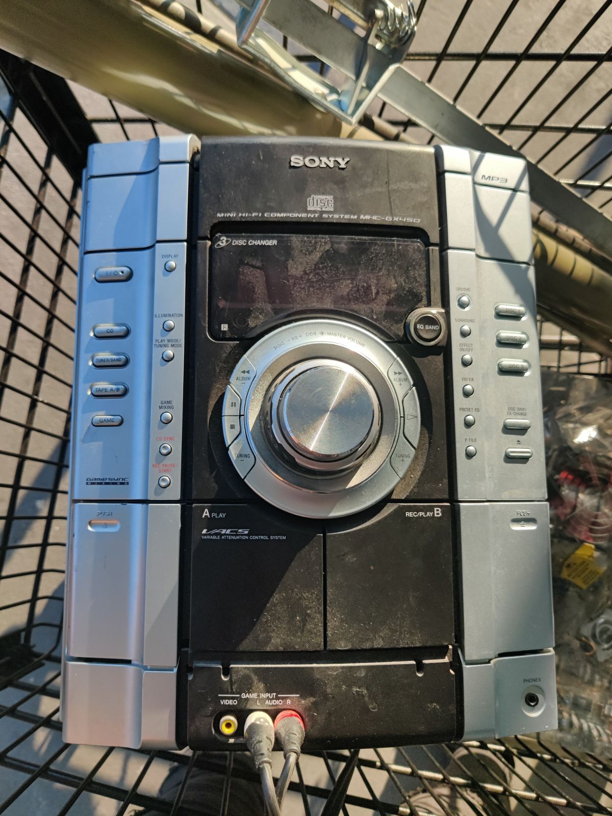 Sony tape and CD player