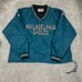 Vintage Rare Champion X Pro Line Philadelphia Eagles Jacket Pull Over NFL Size L