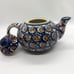 Polish pottery teapot