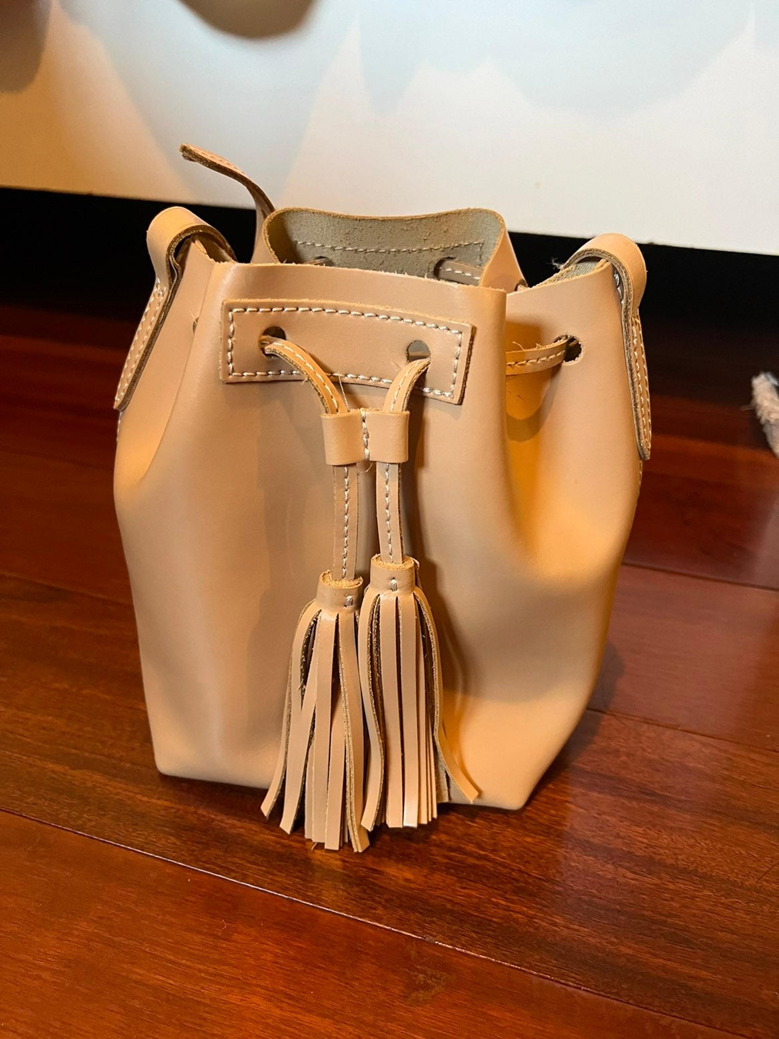 Jcrew Bucket Bag - Beige