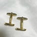 【Excellent Condition】Christian Dior Rhinestone CD Logo Cufflinks