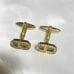 【Excellent Condition】Christian Dior Rhinestone CD Logo Cufflinks