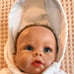 Reborn Ashton Drake Tasha Edenholm Infant Silicon Doll With Lavender Eyes