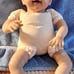 Reborn Ashton Drake Tasha Edenholm Infant Silicon Doll With Lavender Eyes