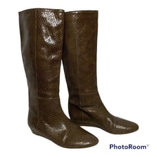 *Loeffler Randall Brown Boots Women's Size 9B