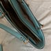 Guess Noelle Small Elite Tote Turquoise with Laurel SLG Cardholder