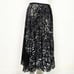 Timo Weiland Joann Skirt Sz 12 Midi White Black abstract Pleated Lined Side Zip