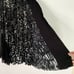 Timo Weiland Joann Skirt Sz 12 Midi White Black abstract Pleated Lined Side Zip