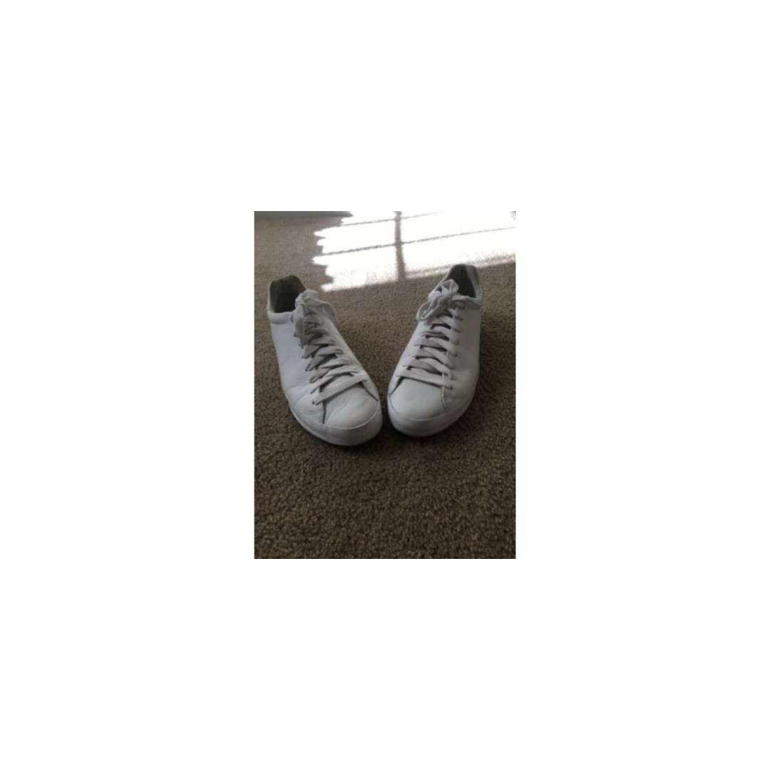 Rag & Bone NY RaMen's White Leather Casual Athletic Sneakers Shoes Unknown Size