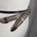 Vintage | Women’s | Belts | M | Silver Metal Mesh Skinny Belt