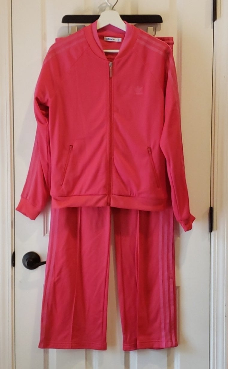 Adidas 3-Stripes Track Suit Large