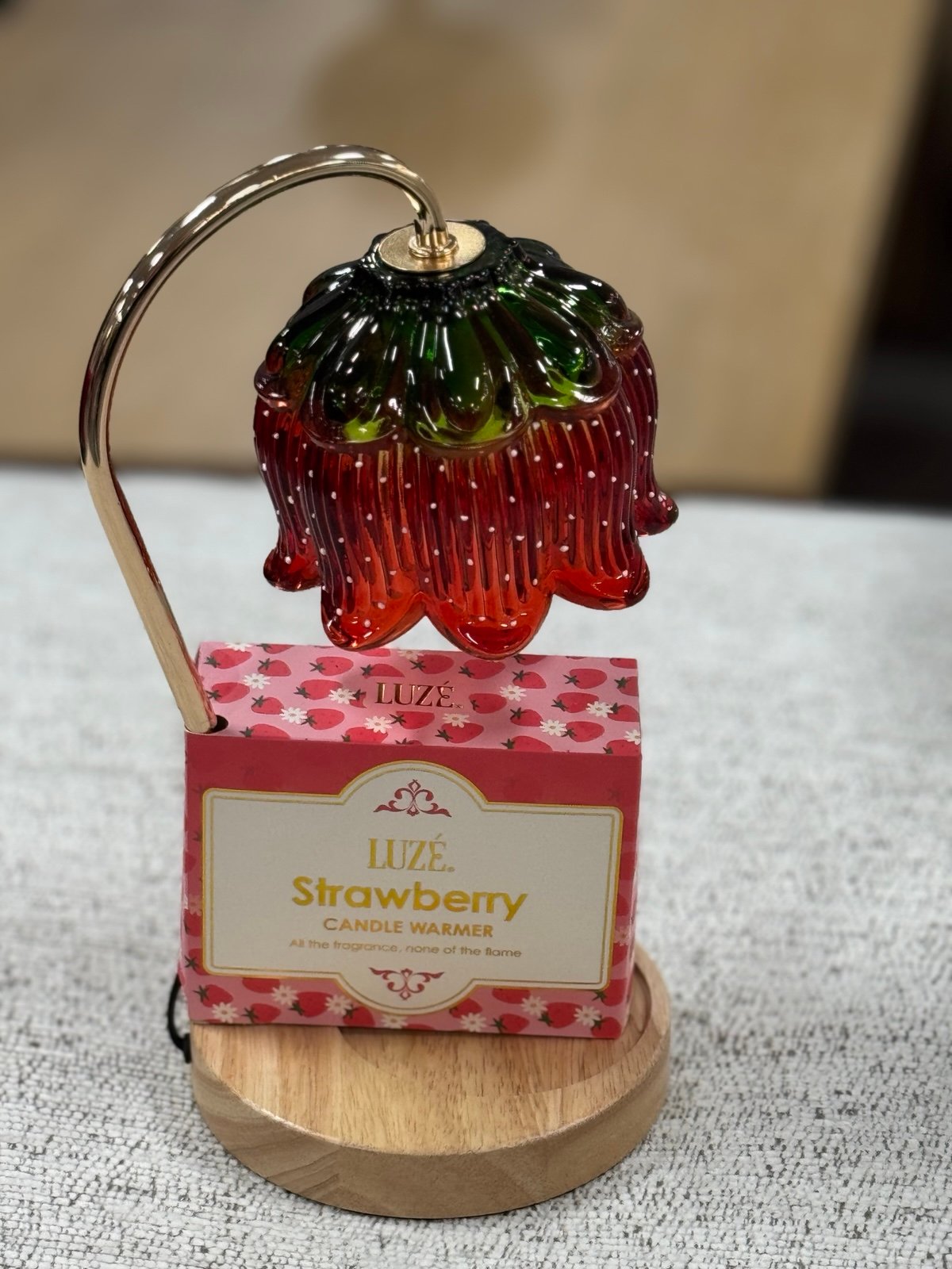 Strawberry shortcake candle warmer lamp