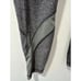 Lululemon women’s gray leggings side zip up pockets mesh size 6/28. #16-1596