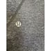 Lululemon women’s gray leggings side zip up pockets mesh size 6/28. #16-1596